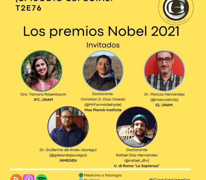 Episodio T2E76 – Los premios Nobel 2021