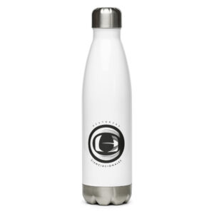 Botella de agua de acero inoxidable con logo HC