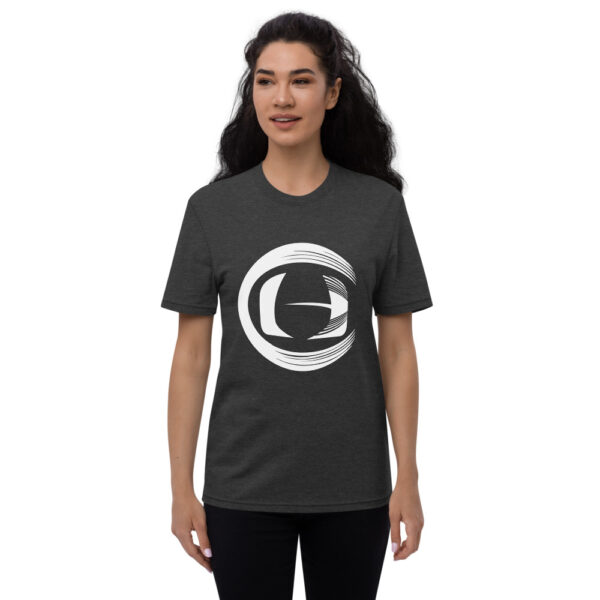 Camiseta reciclada unisex con logo HC - Imagen 3