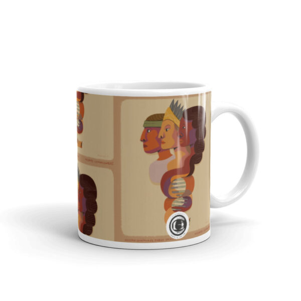 Taza con diseño - Historias Genómicas de Pueblos Originarios - Imagen 2